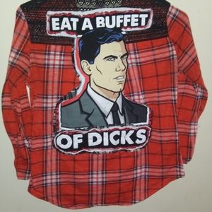 Custom archer flannel